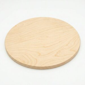 Round Birch Wood Sign Blank